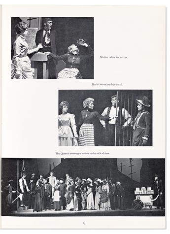 (FILM.) Ripon College yearbook and supplement showing junior Harrison Ford in his first acting role.